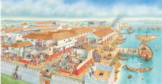 Roman London in around AD 120