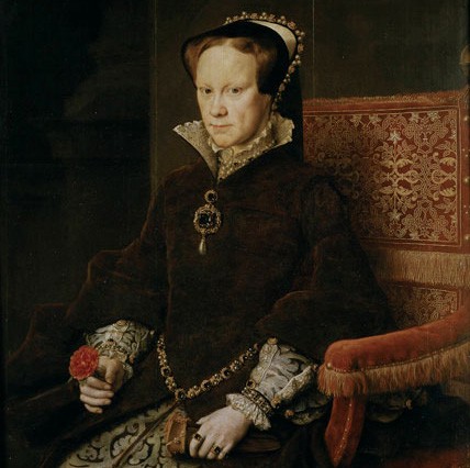 Mary I, painted in 1554