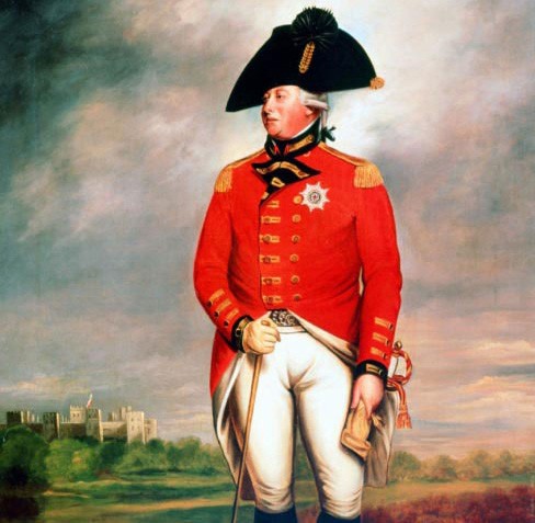 King George III (ruled 1760–1820)