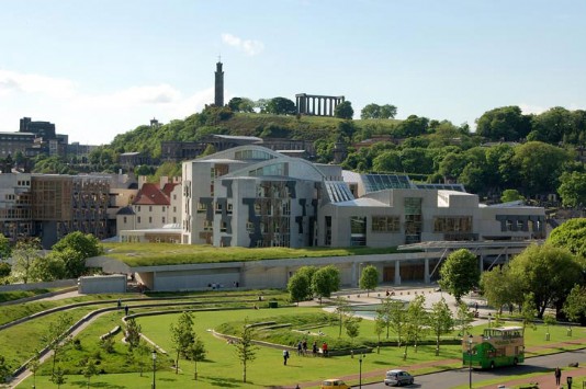 The Scottish Parliament Building, Edinburgh