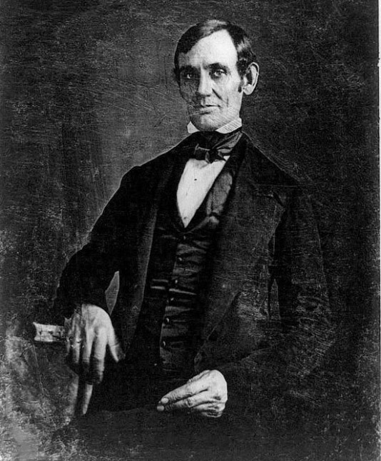 Abraham Lincoln in his late 30s (1846)