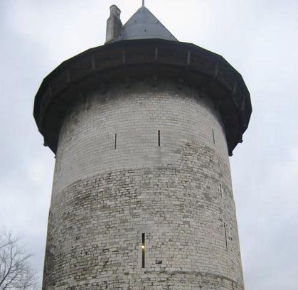 The tower at Rouen Castle, where Joan was imprisoned