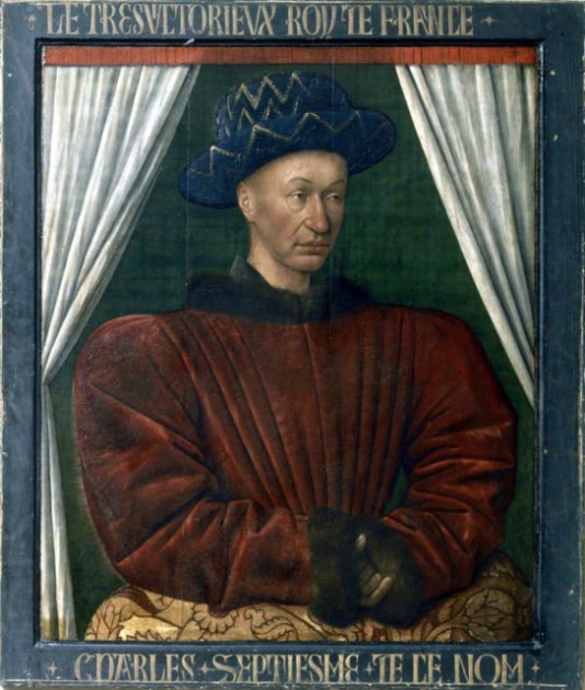 A 1445–50 portrait of the dauphin, later Charles VII