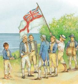 Cook claimed eastern Australia for Britain in 1770.