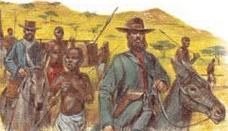 Burton and Speke with their African guides