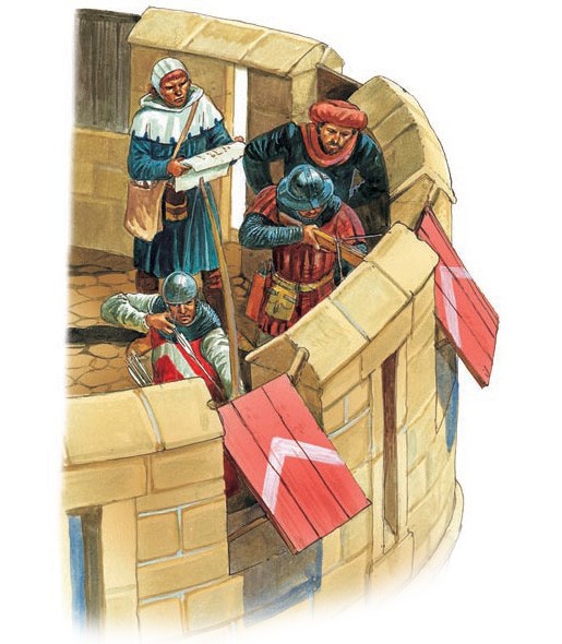The constable with his guards