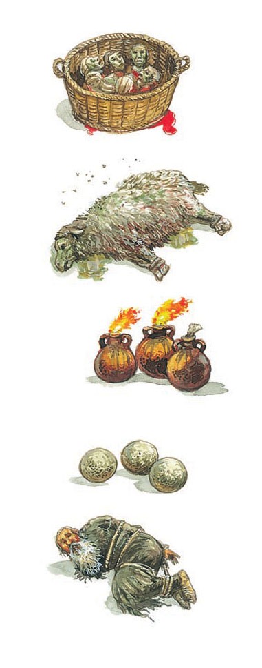 Ammunition for use in a trebuchet