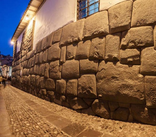 An Inca wall in Cusco today