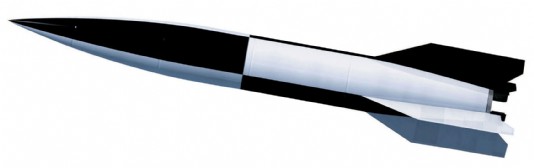 V-2 missile, the first space rocket