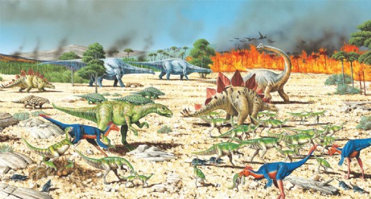 Ornithischians: Camptosaurus, Dryosaurus, Stegosaurus