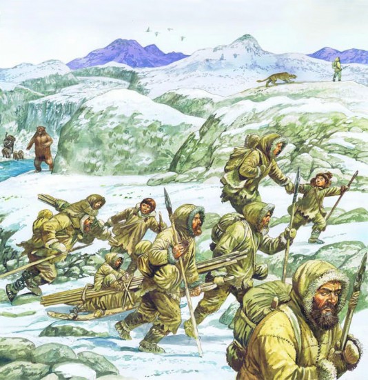 Our human ancestors lived through the Ice Ages