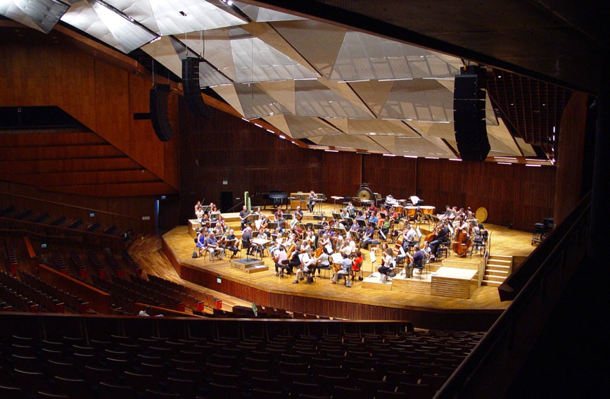 Culture Palace concert hall in Tel Aviv