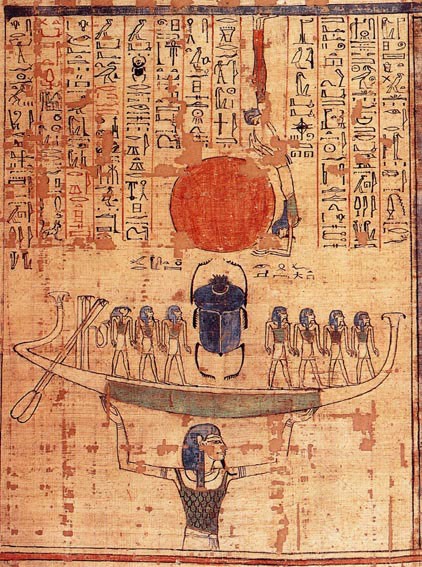 A depiction of the story of the creation
