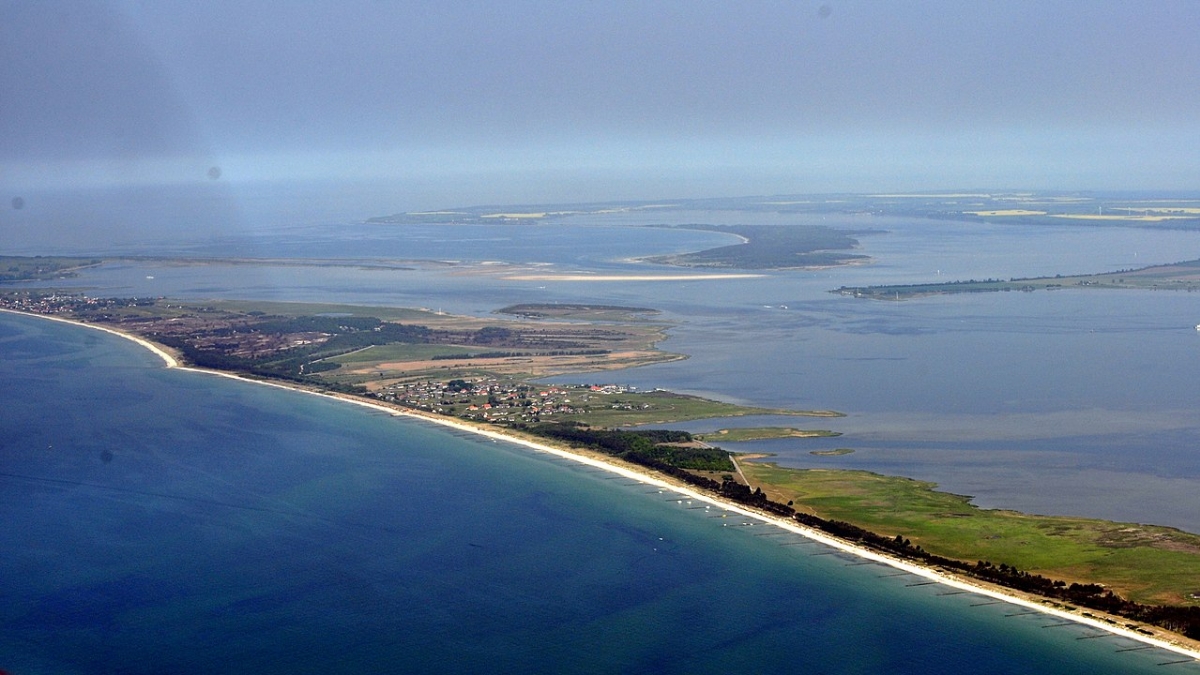 Coastal lagoons near Stralsund, Germany