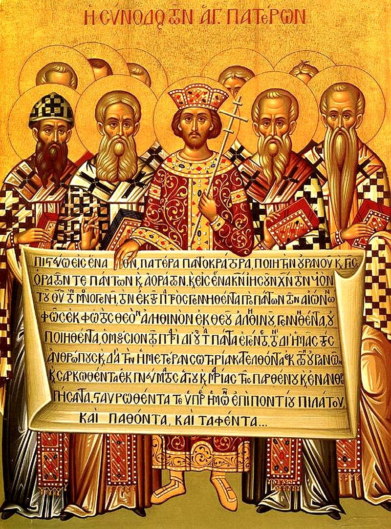 Constantine at the First Council of Nicaea