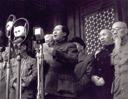 Mao proclaims the People’s Republic of China, 1949