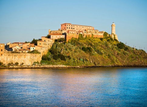 Portoferraio, Elba, where Napoleon was exiled in 1814