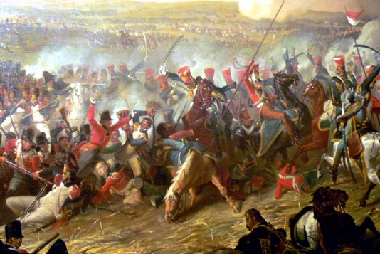 Battle of Waterloo by the painter Denis Dighton