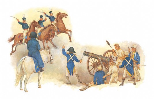Napoleon's Grand Army in action