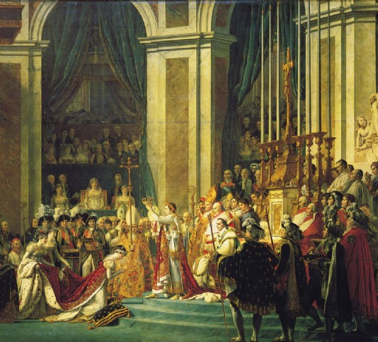 Coronation of Napoleon by Jacques-Louis David