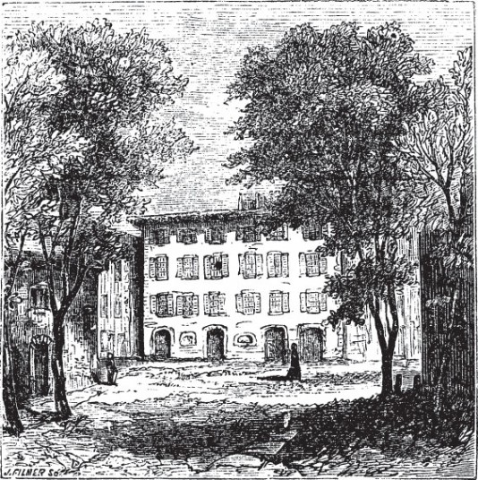 Napoleon's childhood home in Ajaccio, Corsica