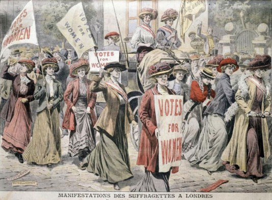 The Women’s Social and Political Union—the suffragettes