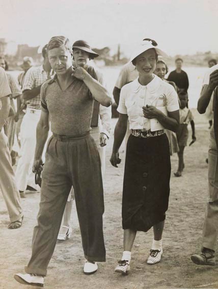 King Edward VIII with Wallis Simpson, 1936