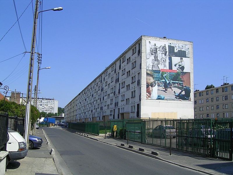 Apartment blocks in Clichy-sous-Bois, near Paris