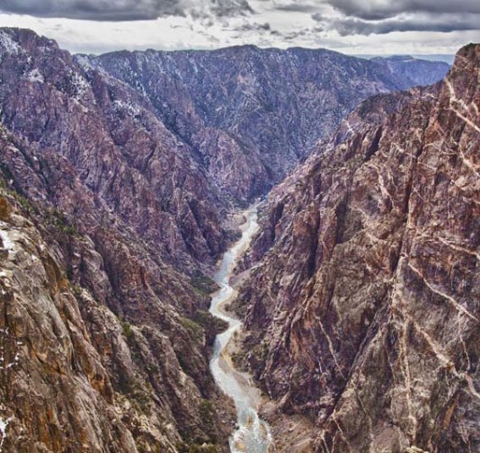 A river in its upper reaches
