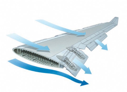 Wing flaps on take-off