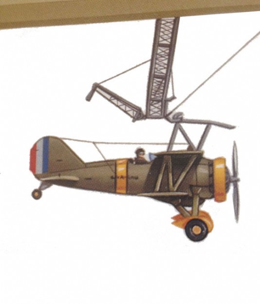 Akron's spyhook plane