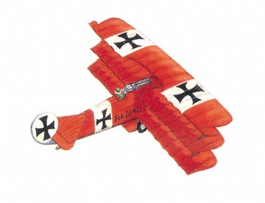 The Red Baron's Fokker triplane