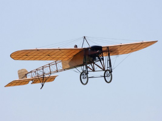 A modern restored Blériot XI