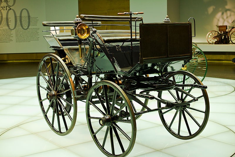 The Daimler Motorized Carriage, 1886