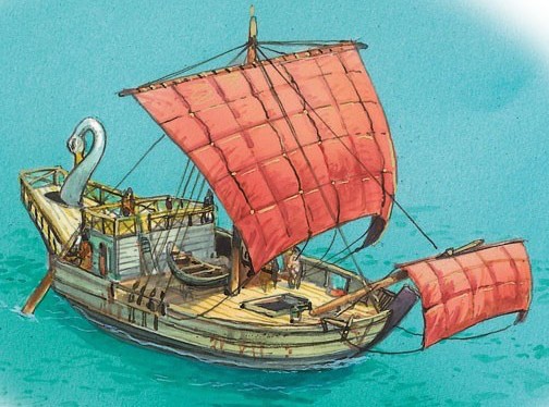 Roman cargo ship, AD 200