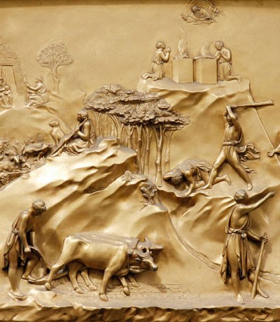 The story of Cain and Abel by Lorenzo Ghiberti