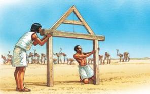 Surveyors in ancient Egypt