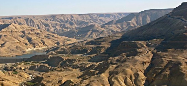 The Great Rift Valley in Jordan
