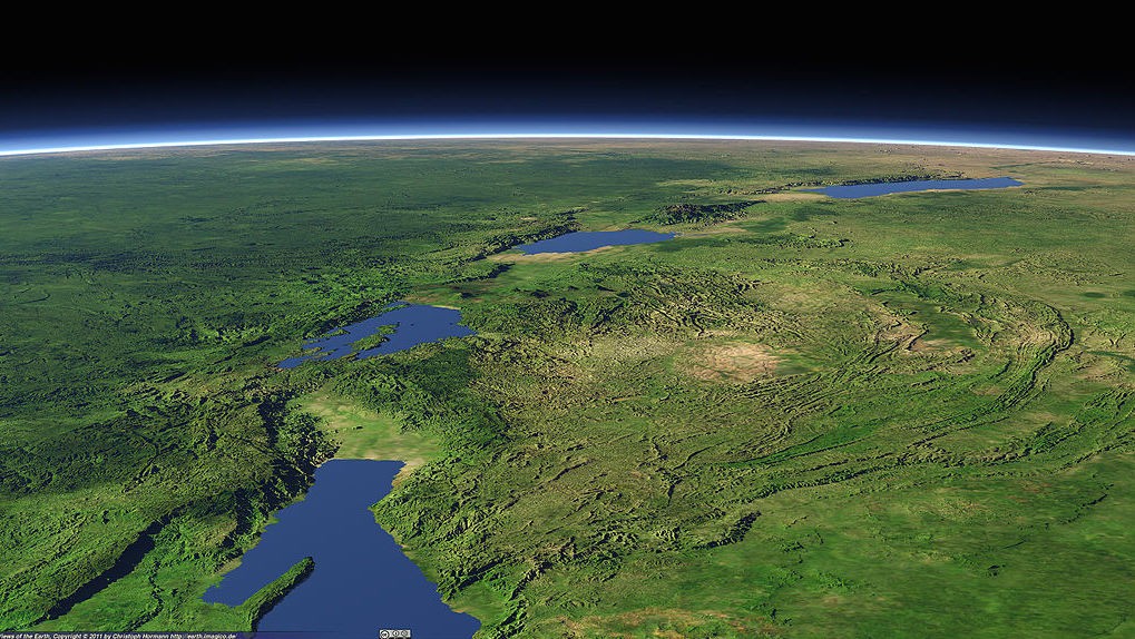 The Great Rift Valley seen from space