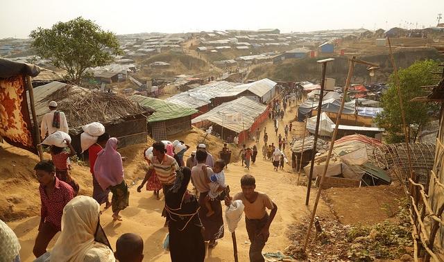 Kutupalong refugee camp near Cox's Bazar, Bangladesh