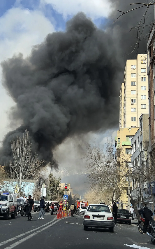 Tehran during US-Israeli air strikes, 3rd March