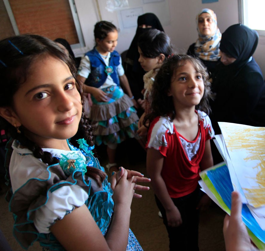 Refugee children from Syria (in Jordan)