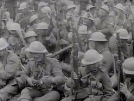 Footage of the Battle of the Somme, July 1916