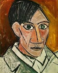 Self-portrait by Picasso as a young man