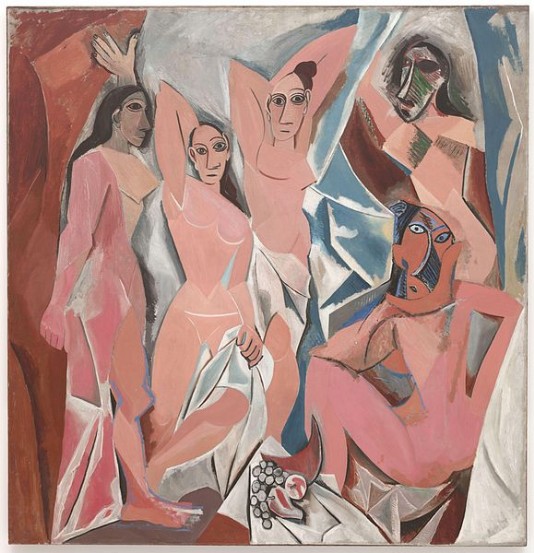 Les Demoiselles d'Avignon by Picasso (1907)