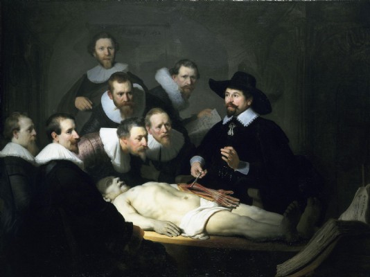 The Anatomy Lesson of Dr Nicolaes Tulp, 1632