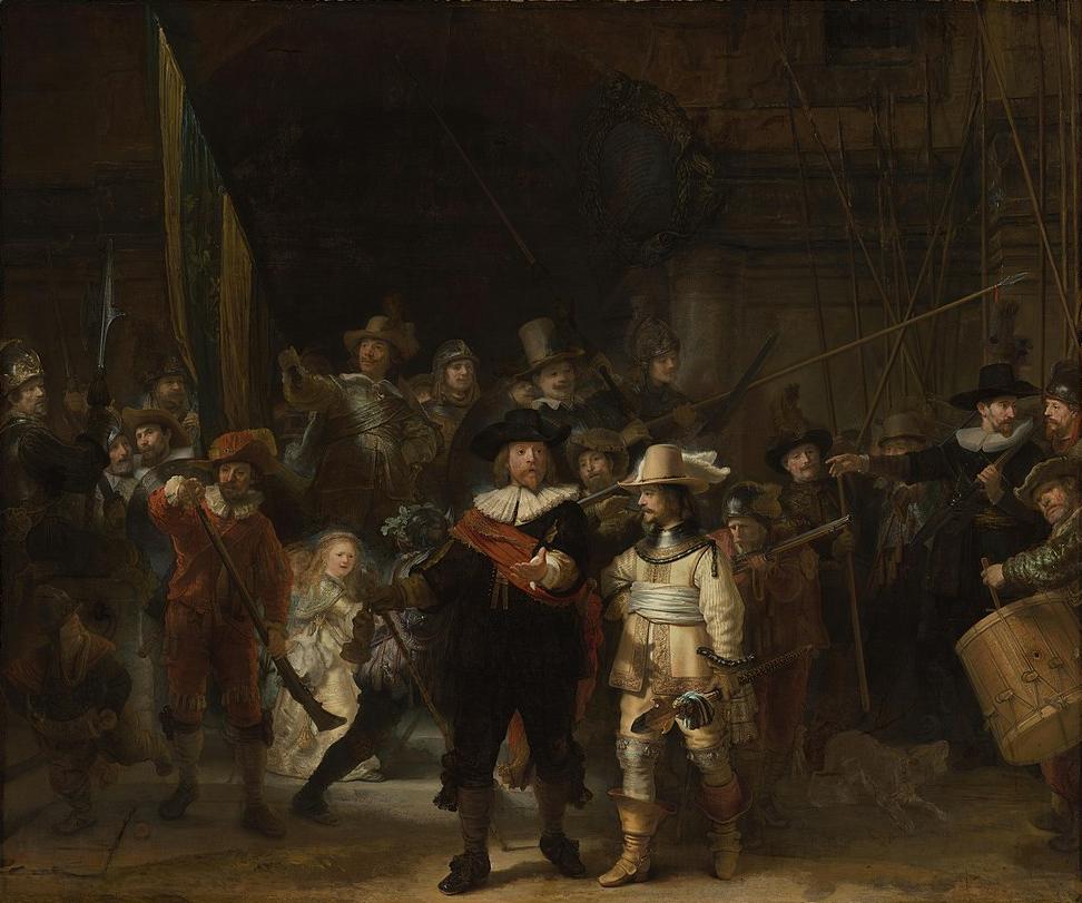 The Night Watch, painted in 1642