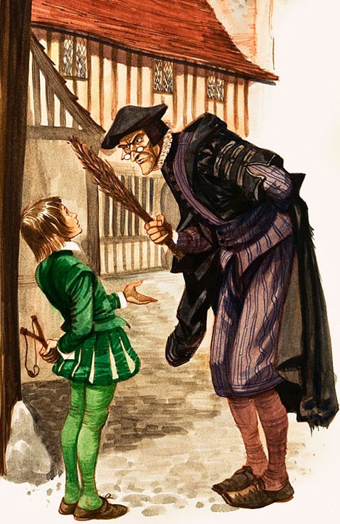 Shakespeare as a boy