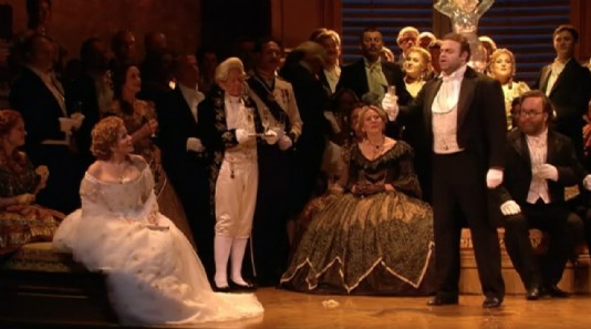 The Brindisi from Verdi's La Traviata