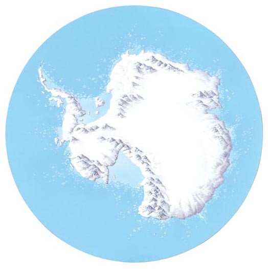 The Southern Ocean surrounds Antarctica